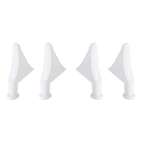 554.903.00.1 Ifö Bensett til BKFF/BK-PRO, aluminium, hvit | Staypro